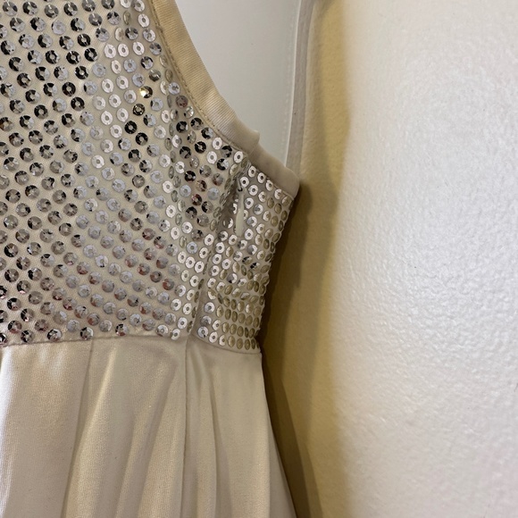 Laundry by SS LA | Pearl Sequin Pleated Valentines Sparkly Party Tank Mini Dress - Picture 8 of 16
